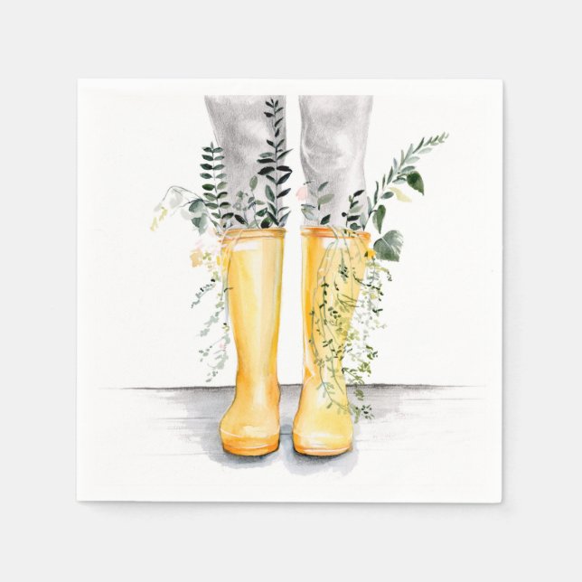 Flow & Grow I Napkins (Front)