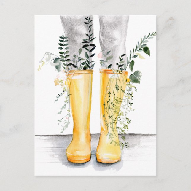 Flow & Grow I Postcard (Front)