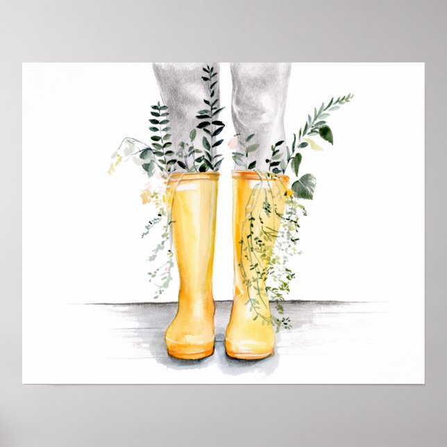 Flow & Grow I Poster (Front)