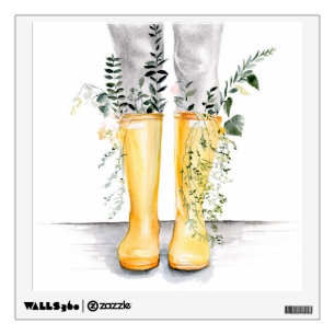 Flow & Grow I Wall Decal