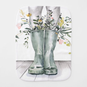Flow & Grow II Baby Burp Cloth