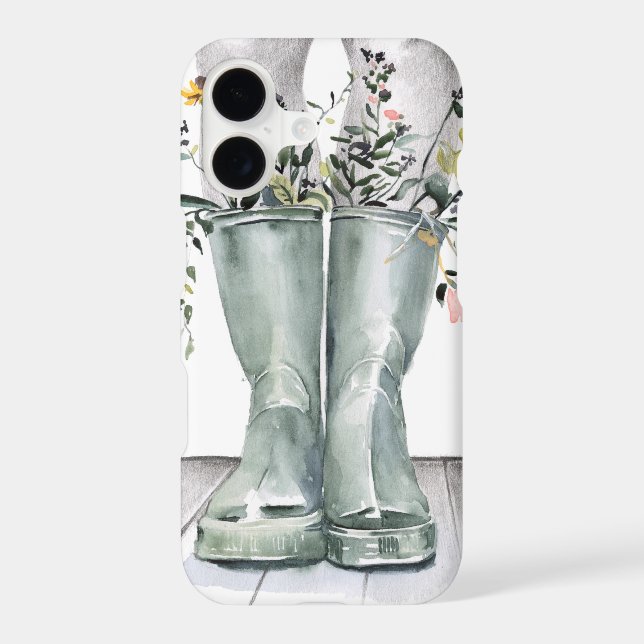 Flow & Grow II Iphone Case (Back)