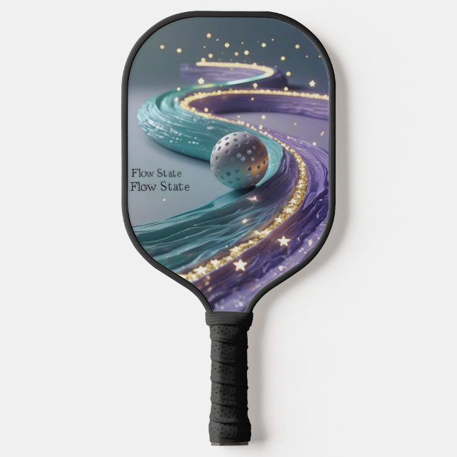 Flow with Energy – Pickleball Harmony Carbon Fiber Pickleball Paddle (Front)
