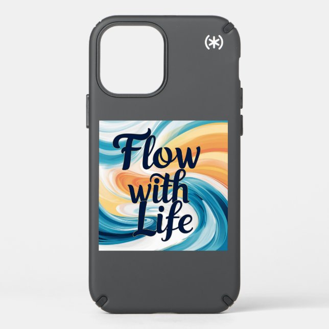 Flow with Life Speck iPhone 12 Case (Front)