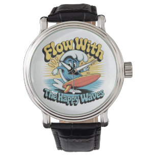 Flow With The Happy Waves Watch Face