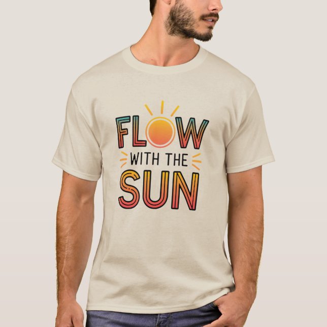 Flow with the Sun T-Shirt (Front)