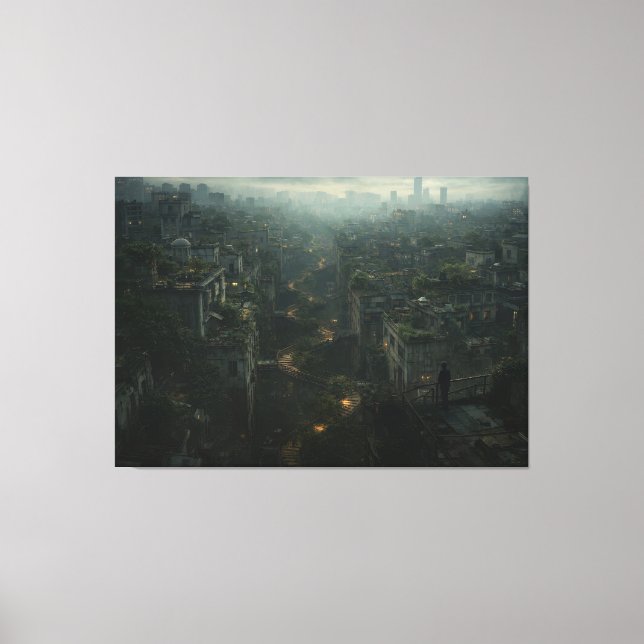 Flow Without Witness Canvas Print (Front)