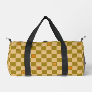 Flowe Checkered Pattern - No. 02 Duffle Bag