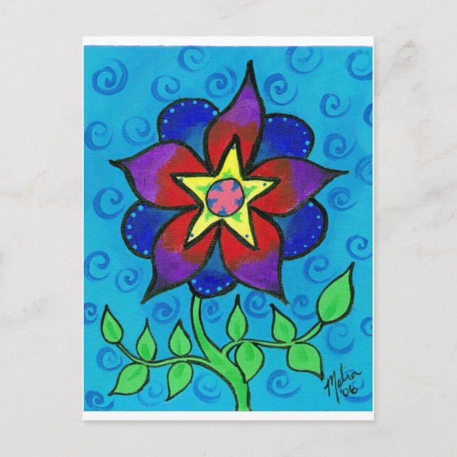 Flower3 Postcard (Front)