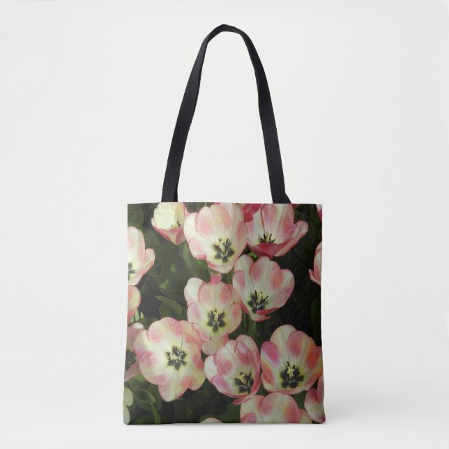 Flower 2-sided All-Over-Print Tote Bag (Front)