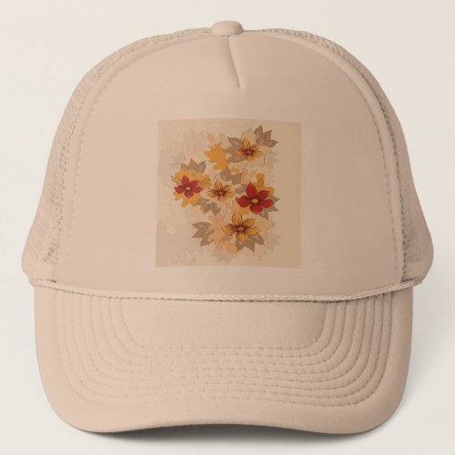 Flower 2 trucker hat