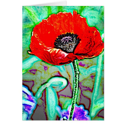 Flower 3 card