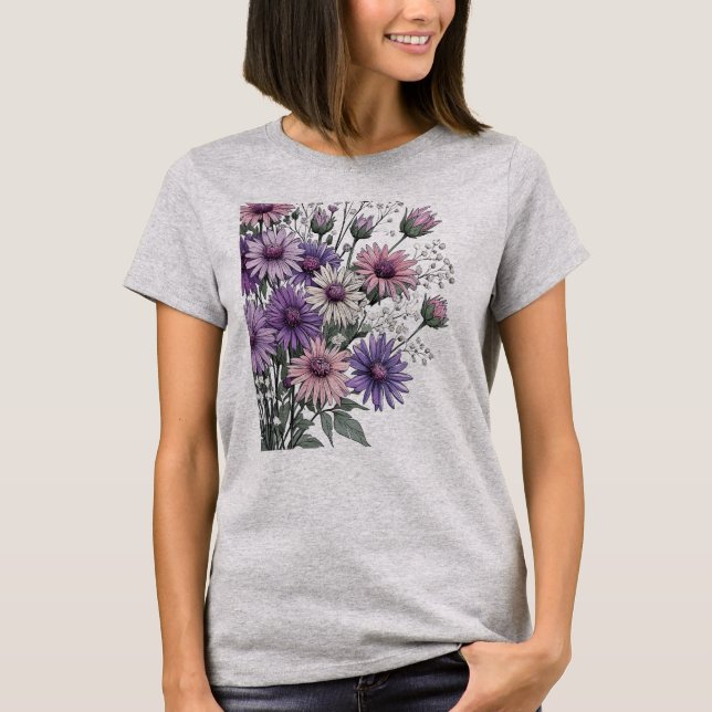 Flower 4 T-Shirt (Front)