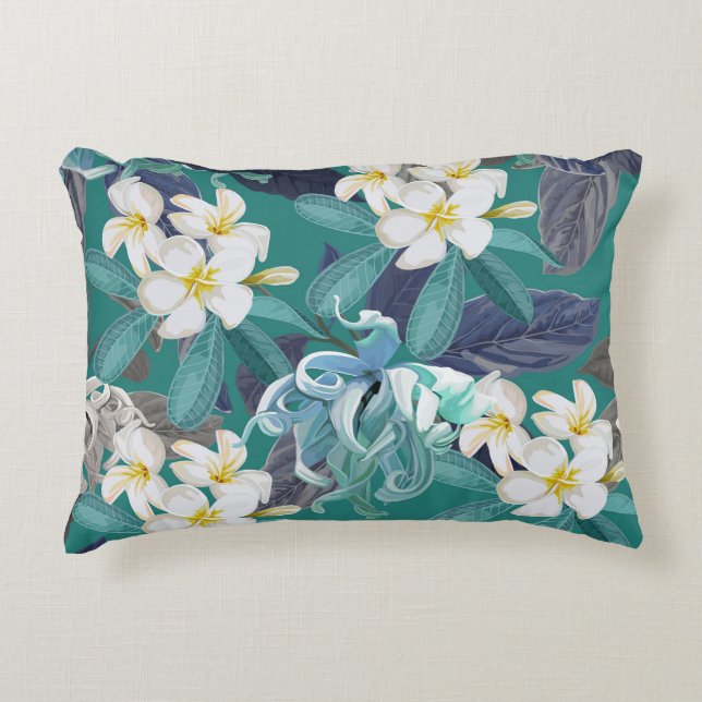 flower Accent Pillow (Front)
