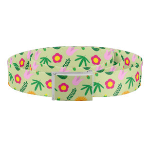 Flower and leaf belt