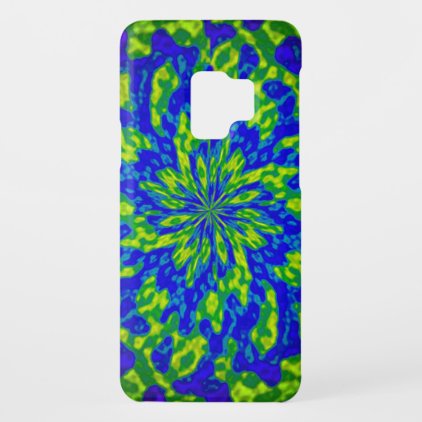 Flower and Swirls Mandala Abstract Galaxy S9 Case