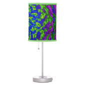 Flower and Swirls Mandala Table Lamp (Right)