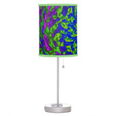 Flower and Swirls Mandala Table Lamp (Left)