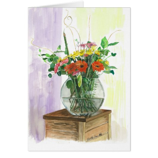 Flower arrangement cards (Front)