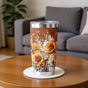 Flower Arrangement Insulated Tumbler
