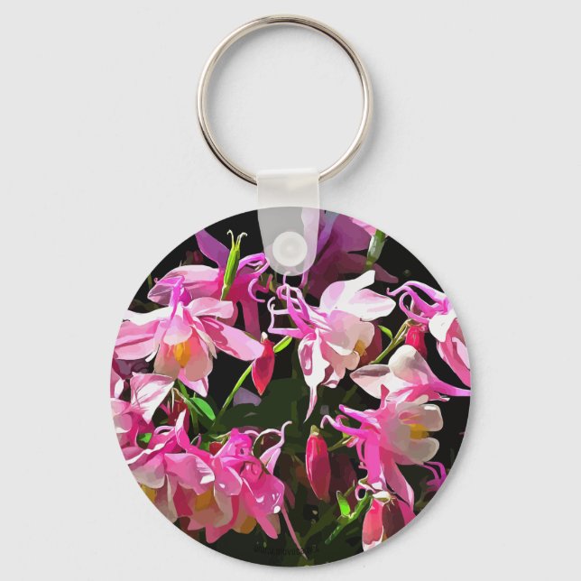 Flower arrangement keychain (Front)