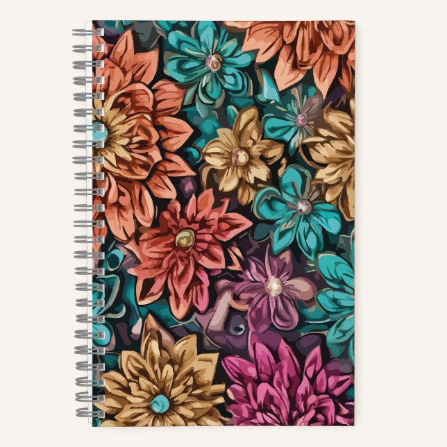 Flower arrangement notebook (Front)