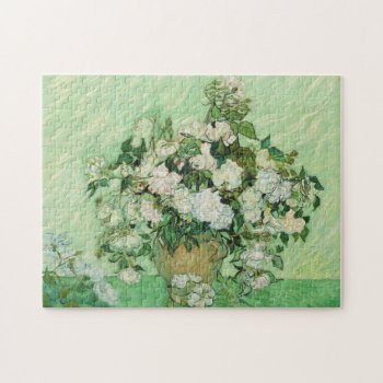 Flower Arrangement - Vincent Van Gogh - Circa 1890 Jigsaw Puzzle by Delights at Zazzle