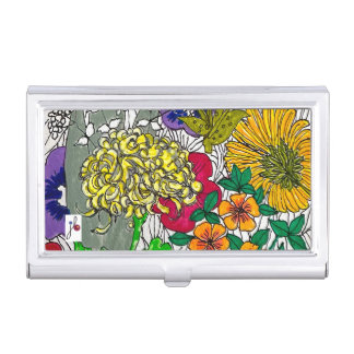 Flower Arranging Business Card Case