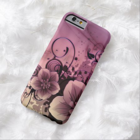Flower Art Barely There Iphone 6 Case
