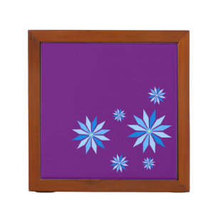 flower art for gift desk organizer