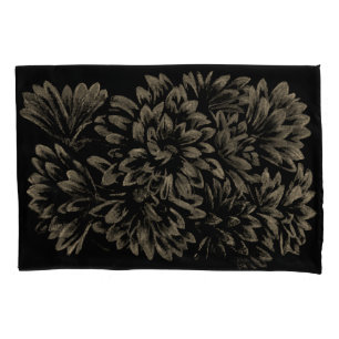 Flower Art Pillow Cases Floral Art Bedding & Decor