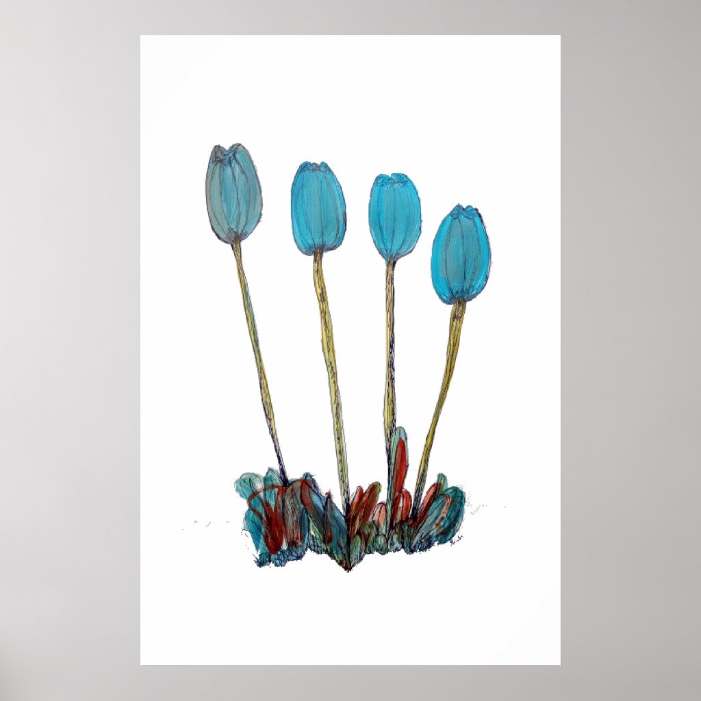Tulip Flower Art Print