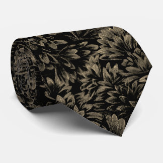 Flower Art Ties Floral Art Neck Ties
