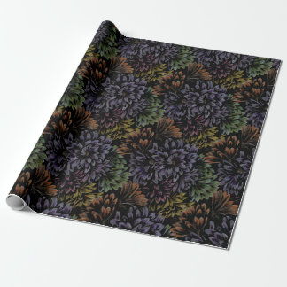 Flower Art Wrapping Paper Floral Art Gift Wrapping