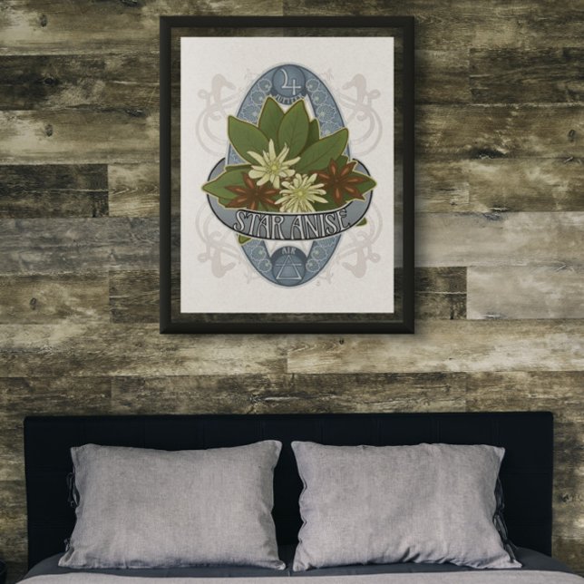 Flower Astrology and Magic Poster - Star Anise  (Creator Uploaded)