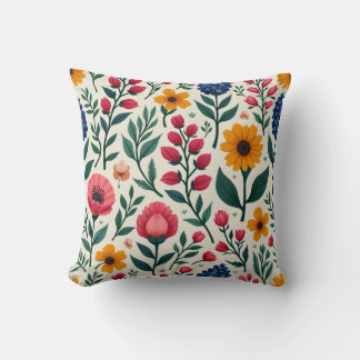 flower background cushion