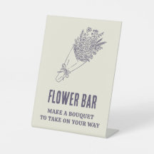 Flower Bar Make a Bouquet Bridal Shower Favor