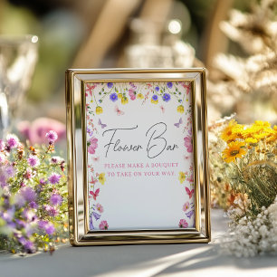 Flower Bar Sign – Please Make a Bouquet