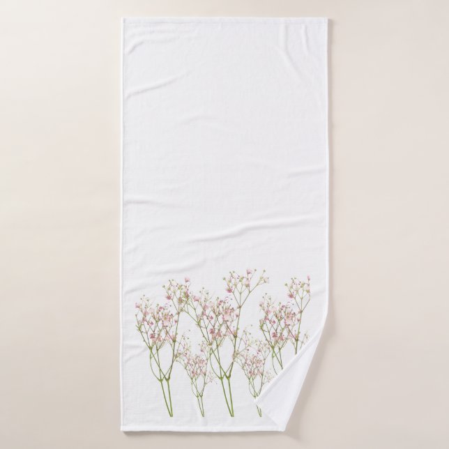 flower bath towel (Bath Towel)
