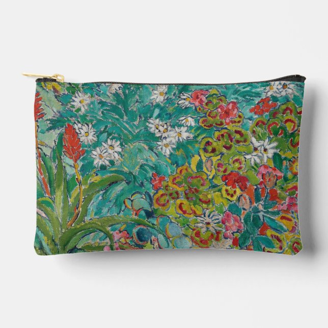 Flower Bed | Louis Valtat Accessory Pouch (Front)