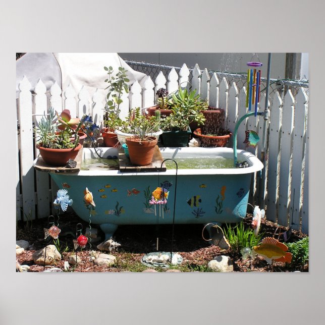 Flower Bed Poster (Front)