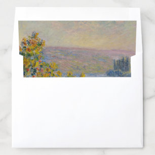 Flower Beds at Vétheuil Monet Envelope Liner