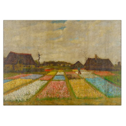 Flower Beds in Holland by van Gogh Cutting Board