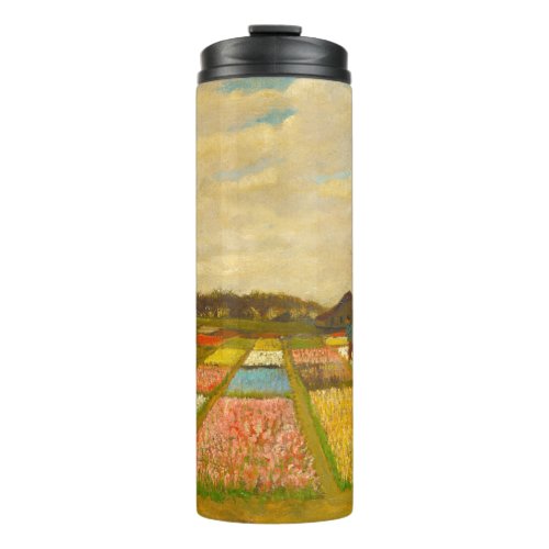 Flower Beds in Holland by van Gogh Thermal Tumbler