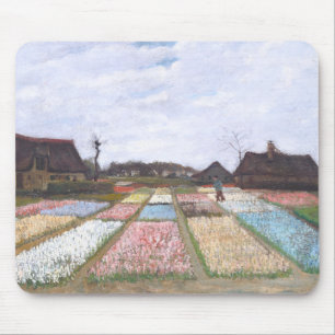 Flower Beds in Holland by Vincent van Gogh Mouse Pad