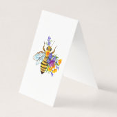 Flower bee with wild plants (Back)