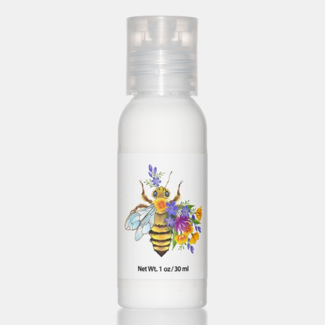 Flower bee with wild plants hand lotion (Front)