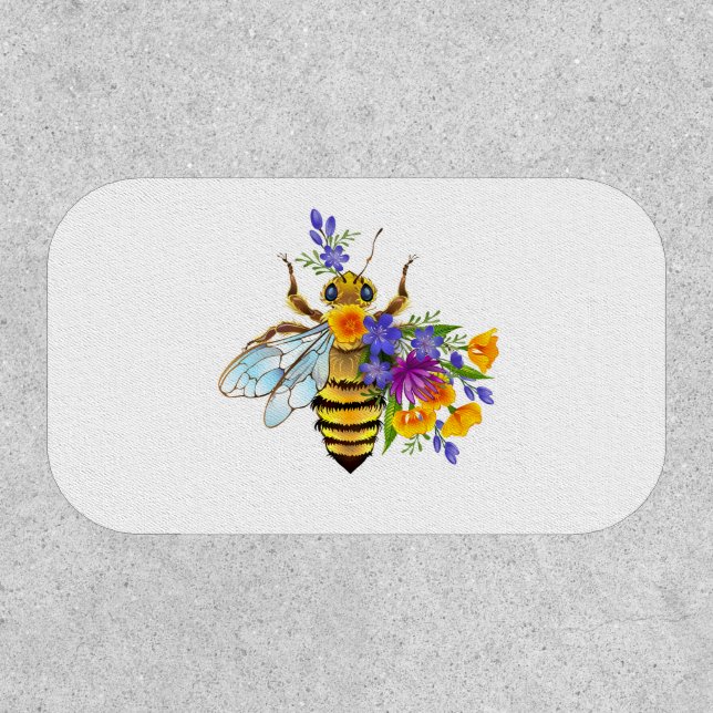 Flower bee with wild plants patch (Front)