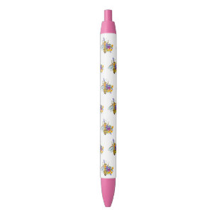 Flower bee with wild plants pen