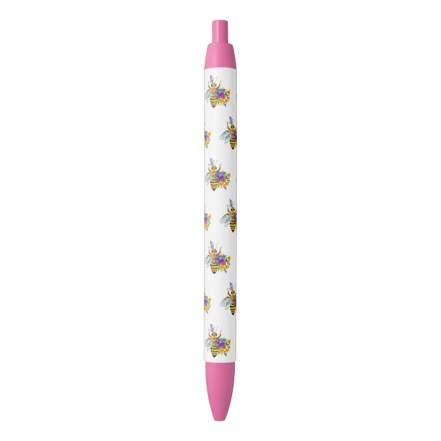 Flower bee with wild plants pen (Front Vertical)